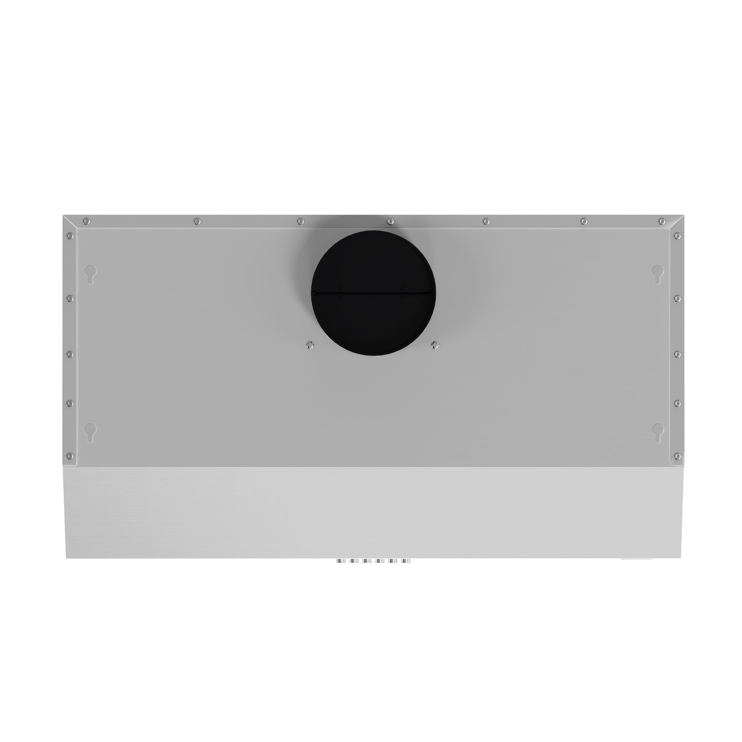 Campana extractora Forno Bari Espresso de 30 pulgadas, color blanco, 600 CFM, iluminación LED, filtros deflectores aptos para lavavajillas, control de ventilador de 3 velocidades