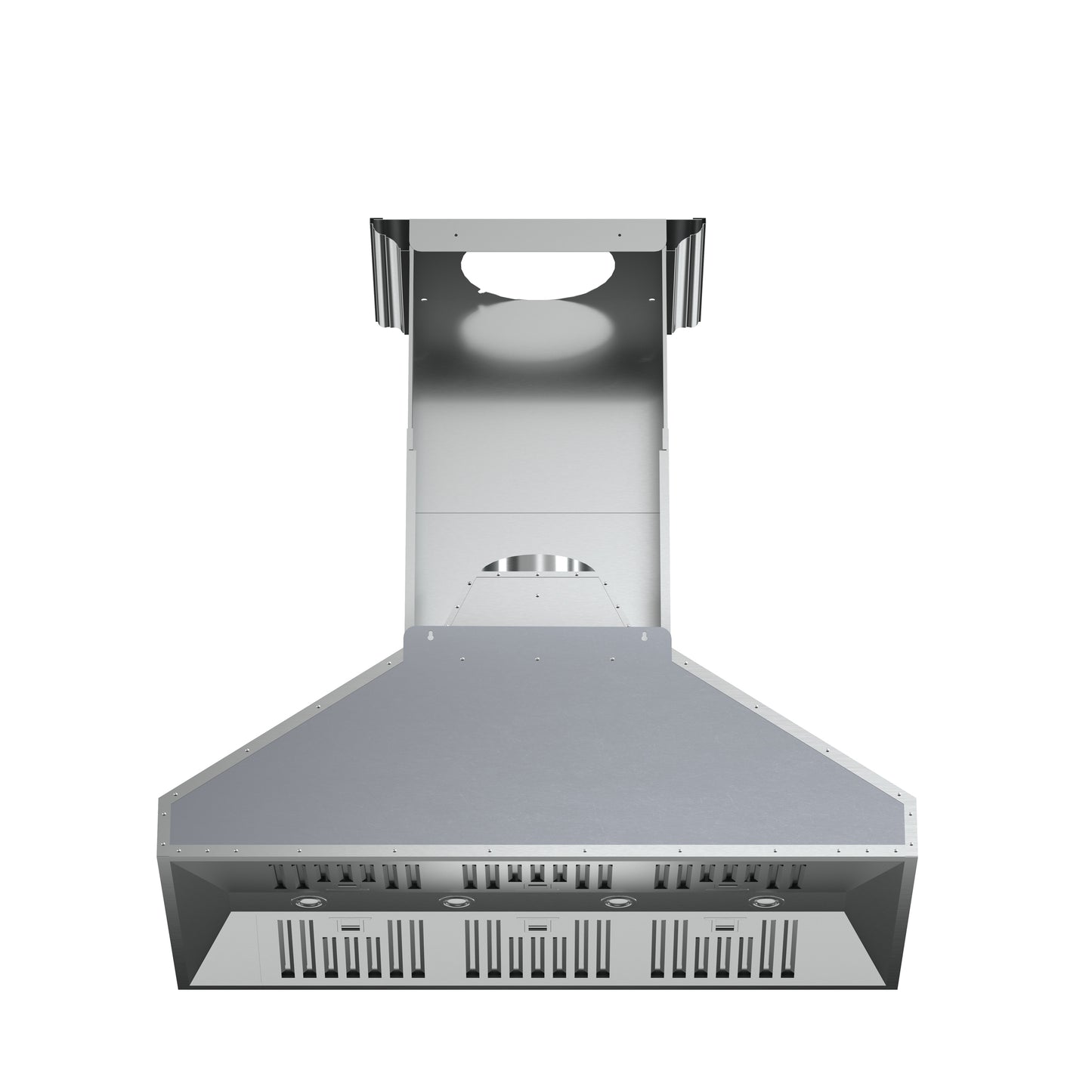 Hotte de cuisinière murale Forno Orvieto 48 pouces, éclairage LED, robuste, acier inoxydable