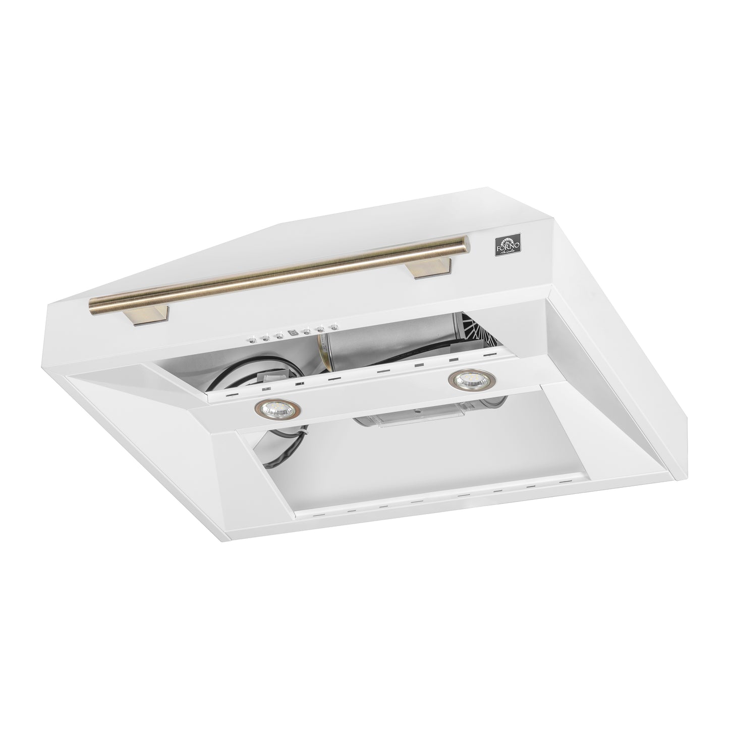 Campana extractora de pared Forno Aria de 30 pulgadas en color blanco