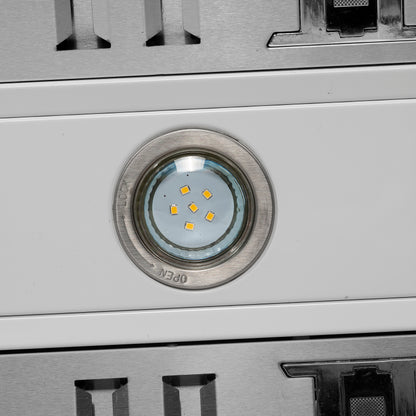 Campana extractora de pared Forno Aria de 30 pulgadas en color blanco