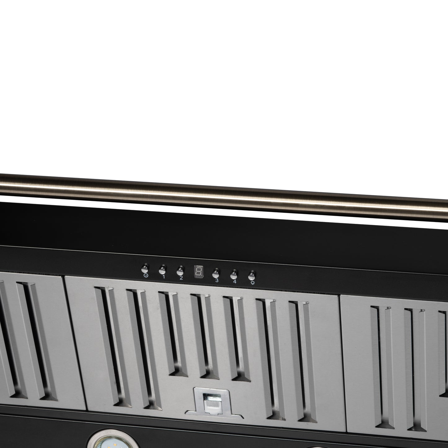 Campana extractora de pared Forno Aria de 48 pulgadas en color negro