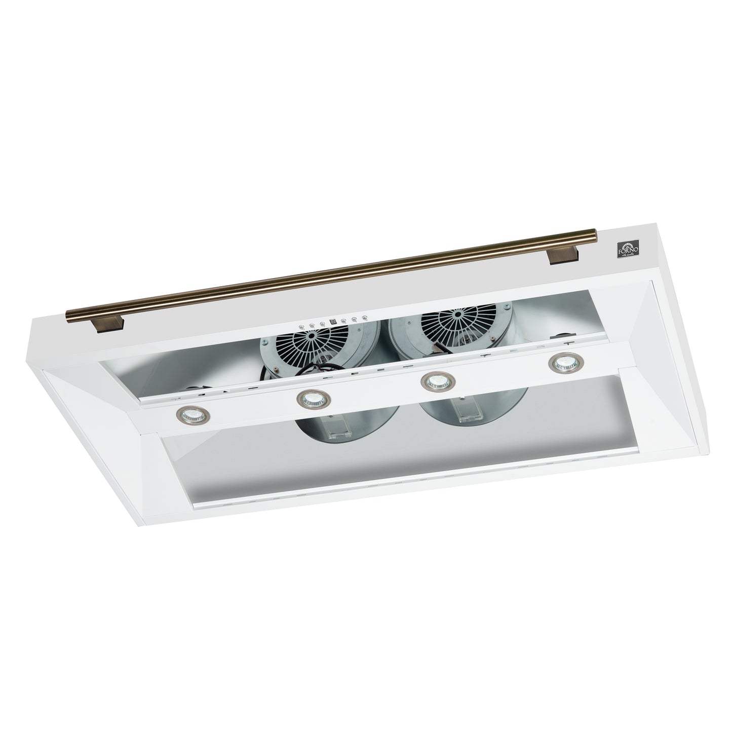 Campana extractora de pared Forno Aria de 48 pulgadas en color blanco