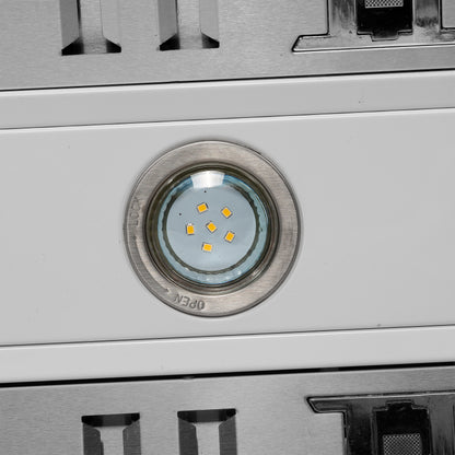 Campana extractora de pared Forno Aria de 48 pulgadas en color blanco