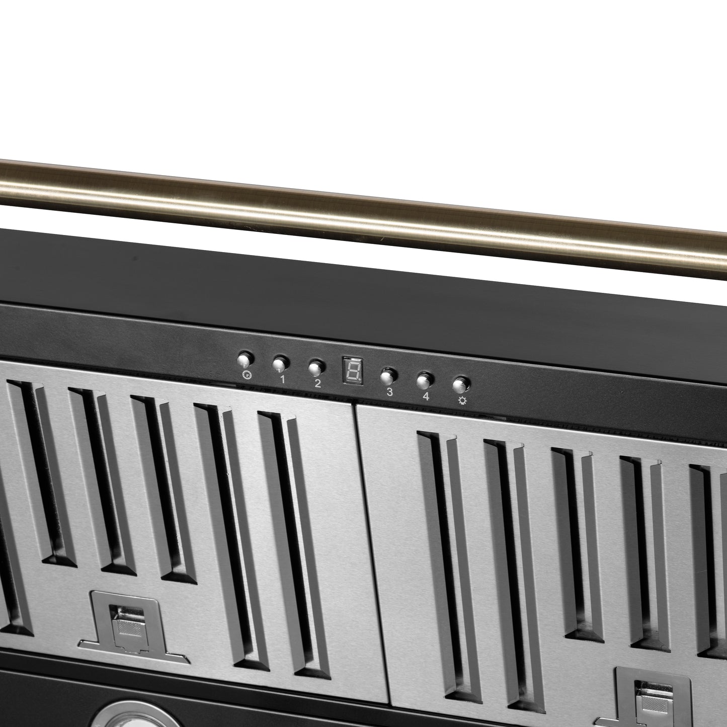 Campana extractora de pared Forno Aria de 60 pulgadas en color negro