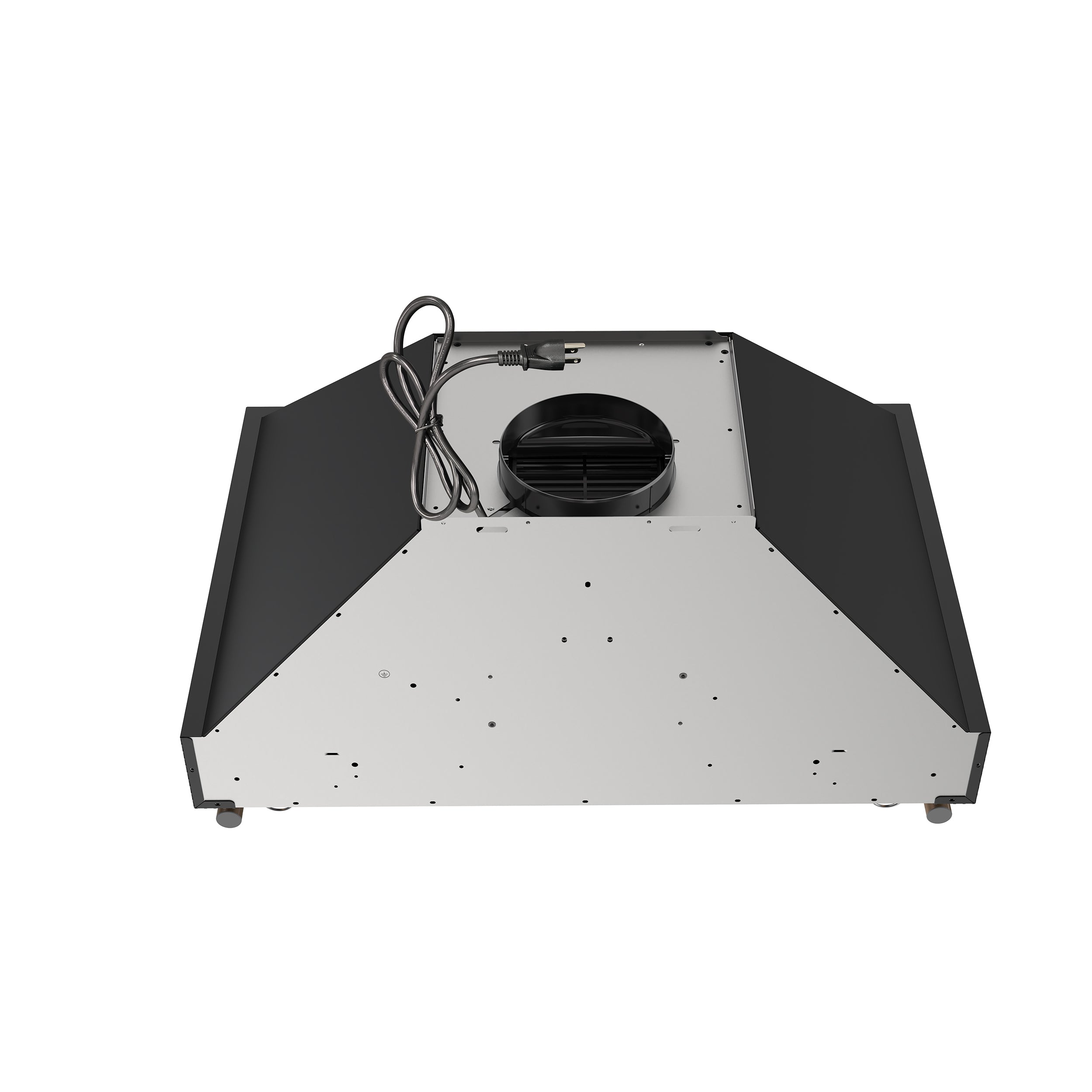 ファン・デ・フェン Forno Venezia 30 Inch Wall-Mounted Range Hood in Black with Touch