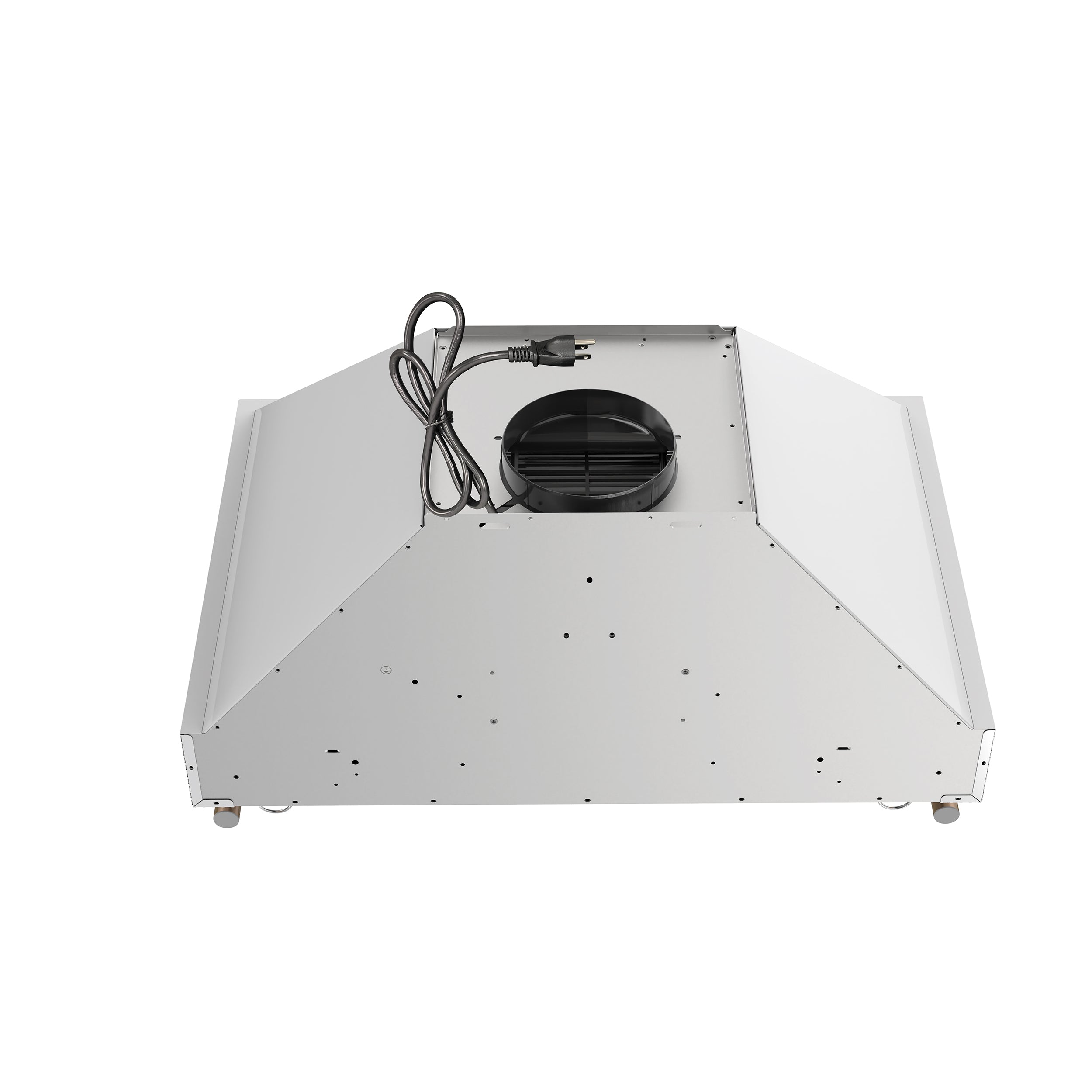 Forno Venezia 30 Inch Wall-Mounted Range Hood in White with Touch