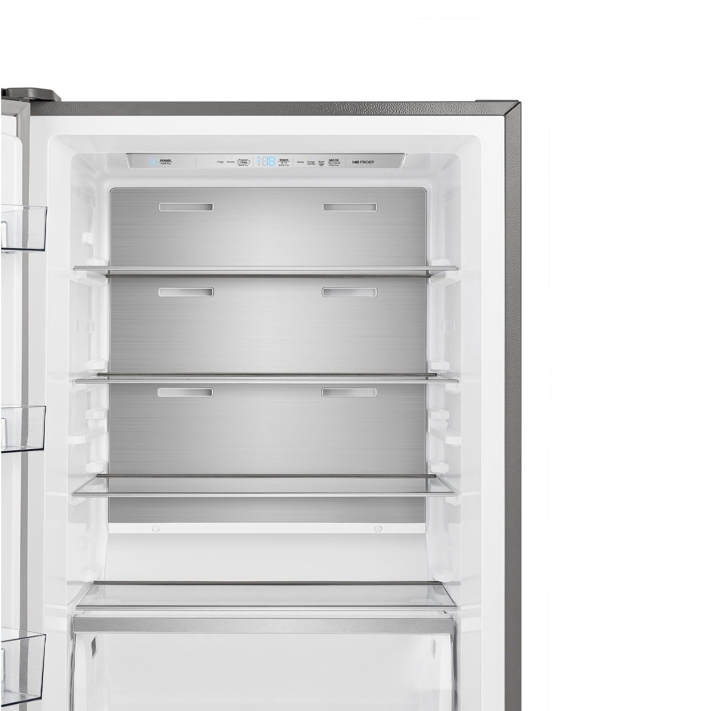 FORNO Maderno Refrigerador/Congelador Independiente Convertible con Puerta Abatible Izquierda de 28" en Acero Inoxidable 13.6 pies cúbicos