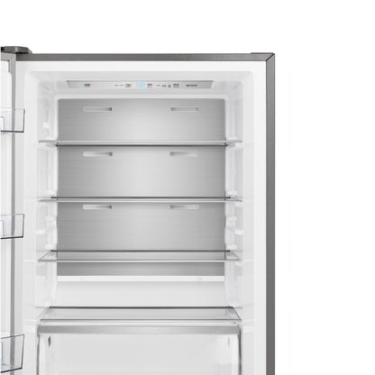 FORNO Maderno Refrigerador/Congelador Independiente Convertible con Puerta Abatible Izquierda de 28" en Acero Inoxidable 13.6 pies cúbicos