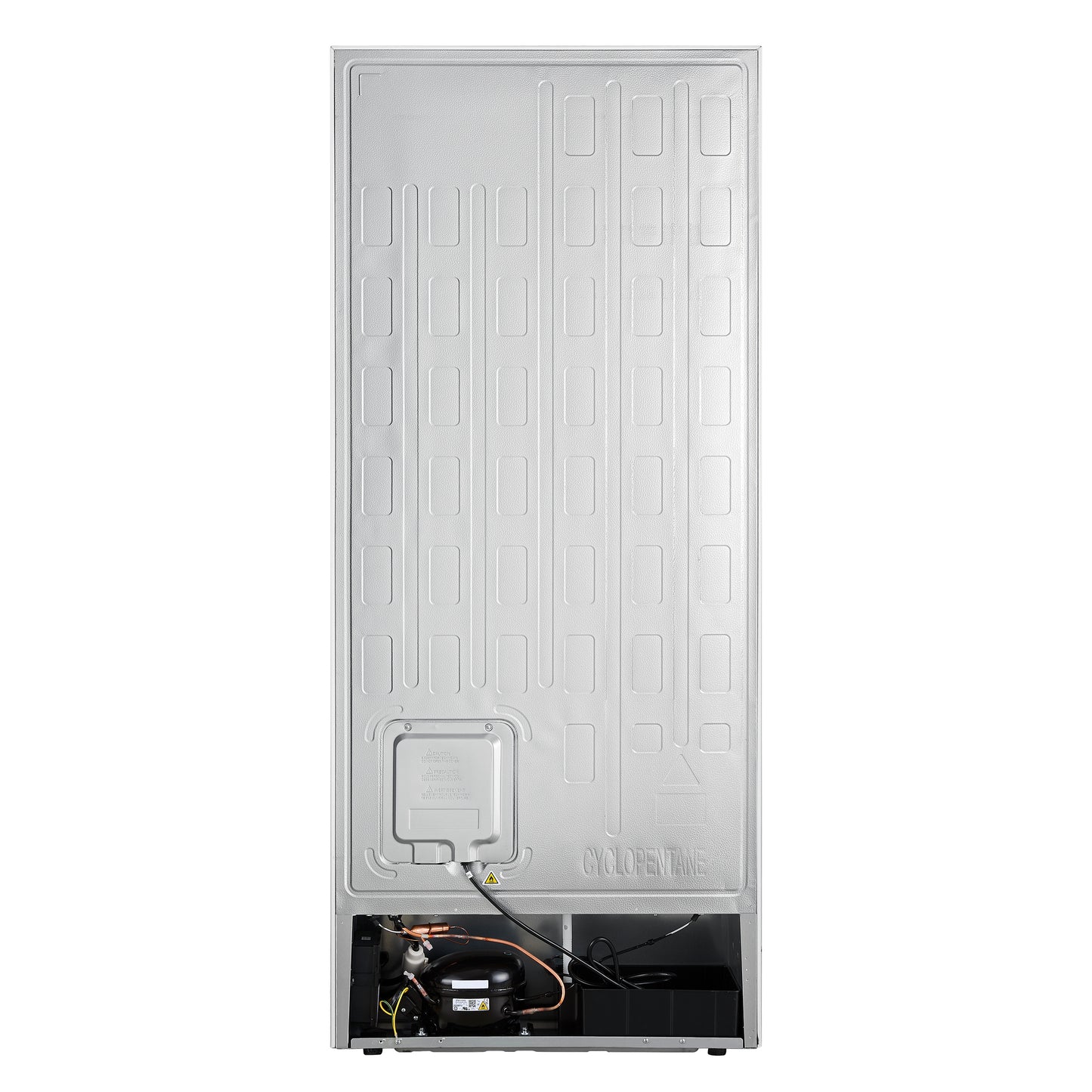 Refrigerador/congelador convertible Forno Maderno de 2 puertas, 28 pulgadas de ancho, blanco, molduras decorativas, 27.2 pies cúbicos, 84 pulgadas de alto, certificación ENERGY STAR