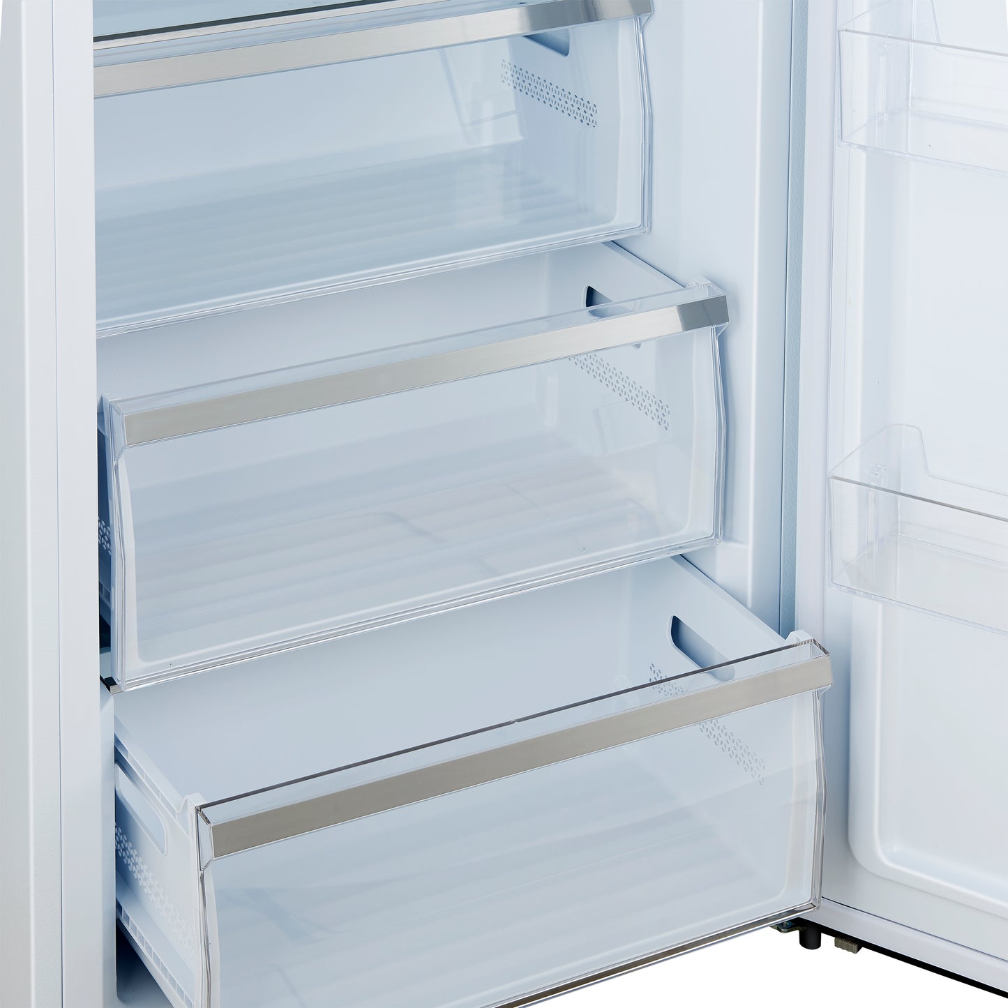 Refrigerador/congelador convertible Forno Maderno de 2 puertas, 28 pulgadas de ancho, blanco, molduras decorativas, 27.2 pies cúbicos, 84 pulgadas de alto, certificación ENERGY STAR