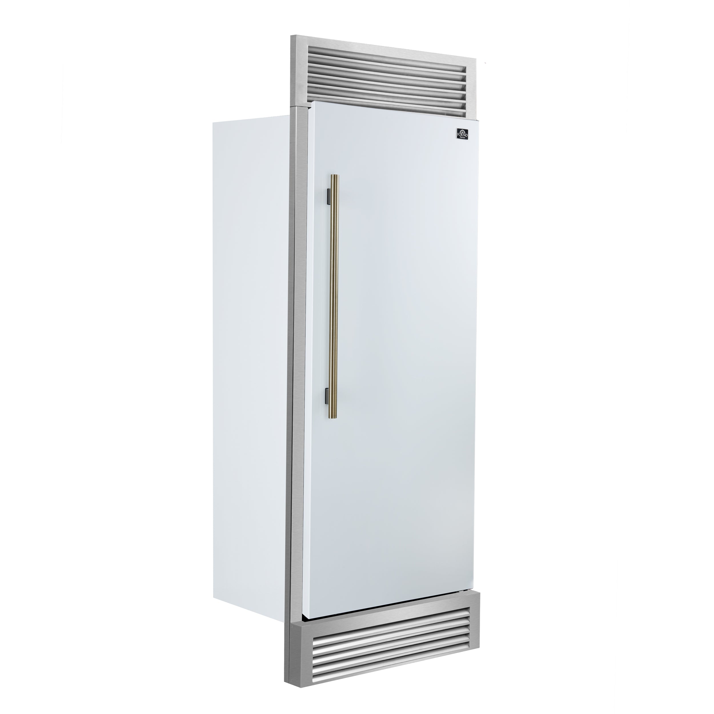 Forno Maderno 28-Inch Built-In Convertible Refrigerator in White