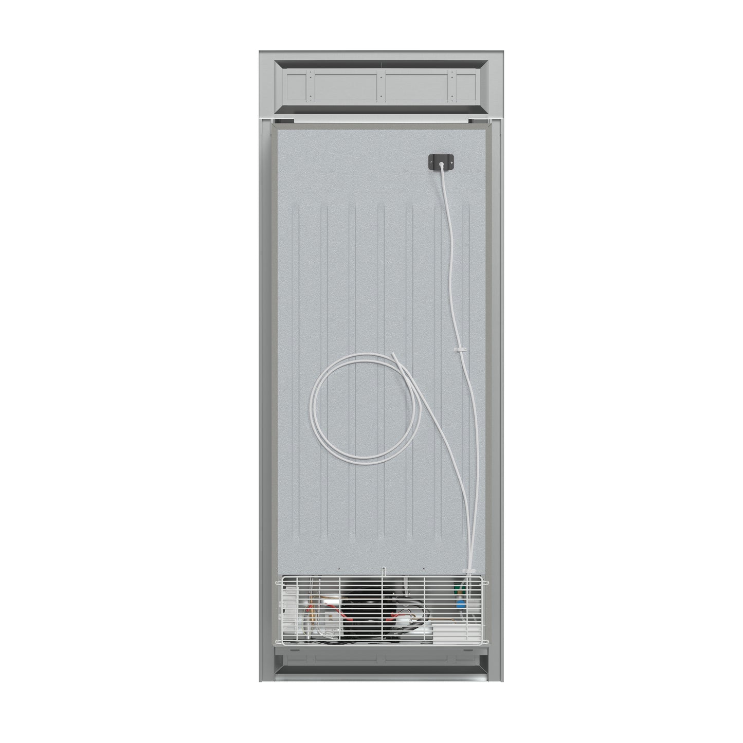 Congélateur Forno Fortezza 32 pouces à ouverture à gauche avec kit de finition, acier inoxydable, avec machine à glaçons automatique