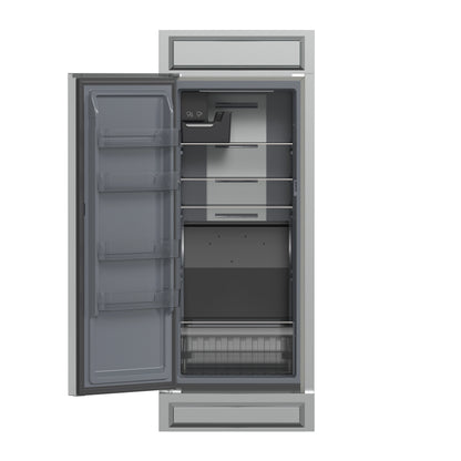 Congélateur Forno Fortezza 32 pouces à ouverture à gauche avec kit de finition, acier inoxydable, avec machine à glaçons automatique