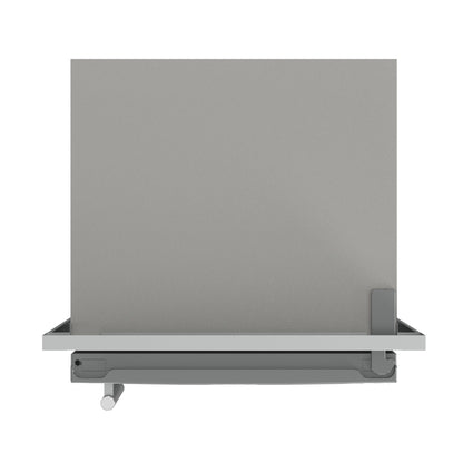 Refrigerador/congelador convertible Forno Fortezza de 32 pulgadas con apertura a la derecha y kit de molduras, acero inoxidable, sin escarcha