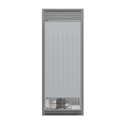 Forno Fortezza 32 Inch Right-Swing Convertible Refrigerator/Freezer with Trim Grill, Stainless Steel, Total No Frost