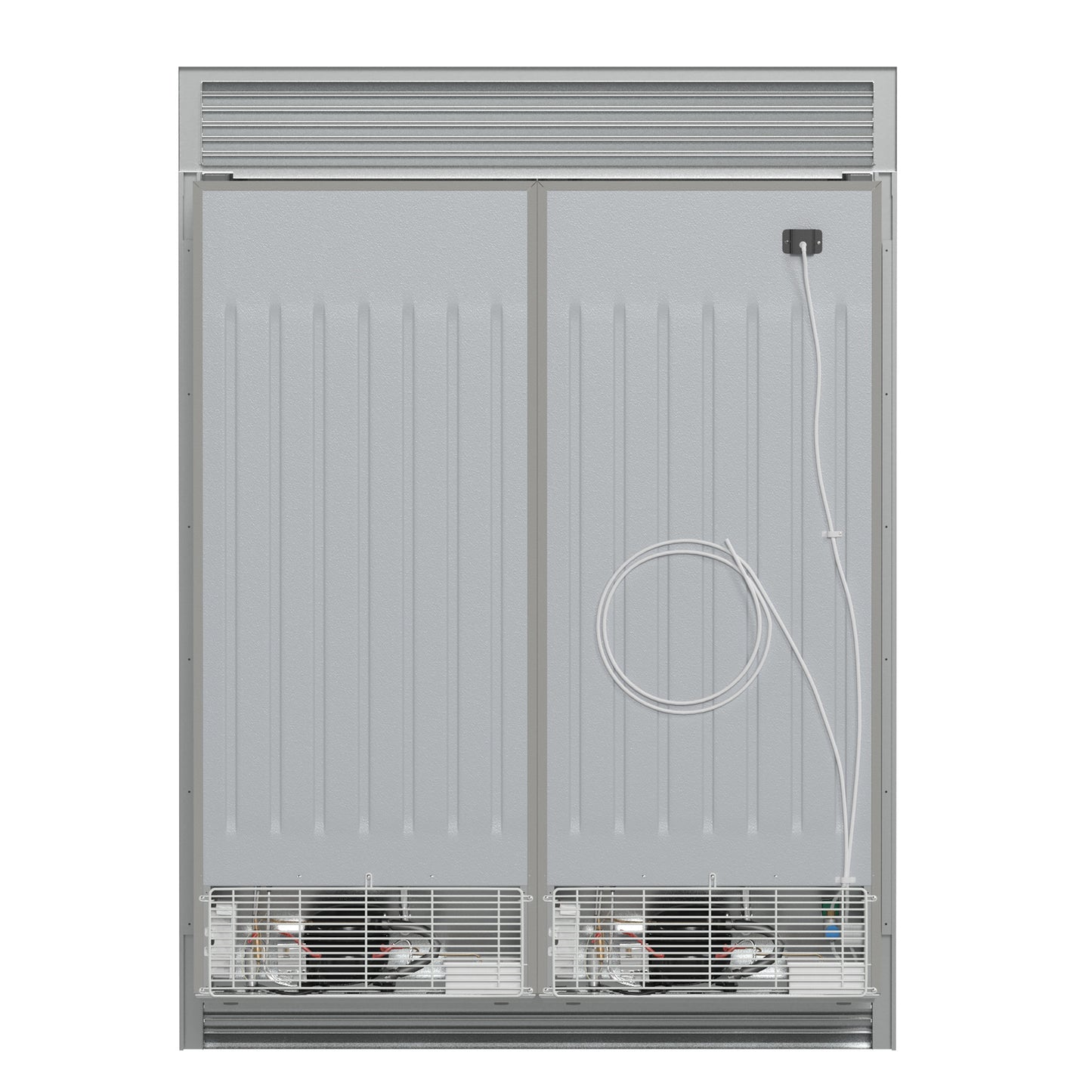 Refrigerador/congelador convertible Forno Fortezza de 60 pulgadas con parrilla, acero inoxidable, Total No Frost, con máquina de hielo automática