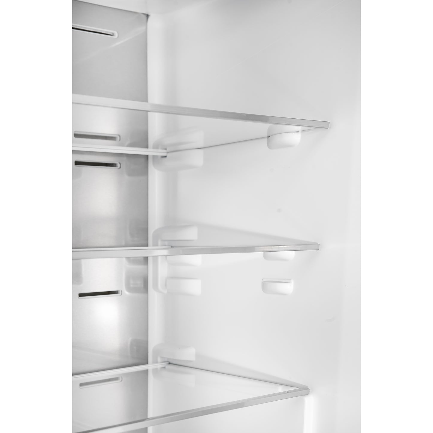 Custodia 24" Bottom Freezer, 10.3 cf., Right Swing, Total No frost, Black, Antique Brass handles