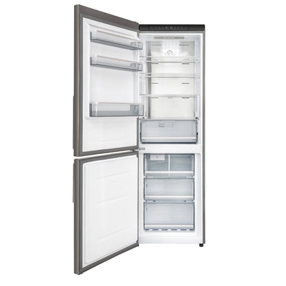Custodia 24" Bottom Freezer, 10.3 cf., Left Swing, Ice Maker, Total No frost, Stainless Steel handles