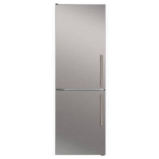 Custodia 24" Bottom Freezer, 10.3 cf., Left Swing, Ice Maker, Total No frost, Stainless Steel handles