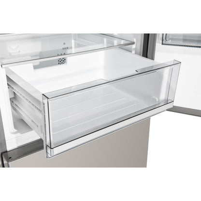 Custodia 24" Bottom Freezer, 10.3 cf., Right Swing, Total No frost, Stainless Steel handles