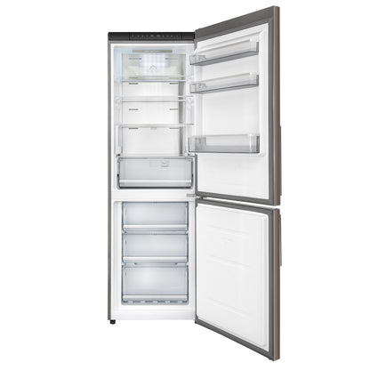Custodia 24" Bottom Freezer, 10.3 cf., Right Swing, Total No frost, Stainless Steel handles
