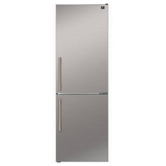 Custodia 24" Bottom Freezer, 10.3 cf., Right Swing, Total No frost, Stainless Steel handles