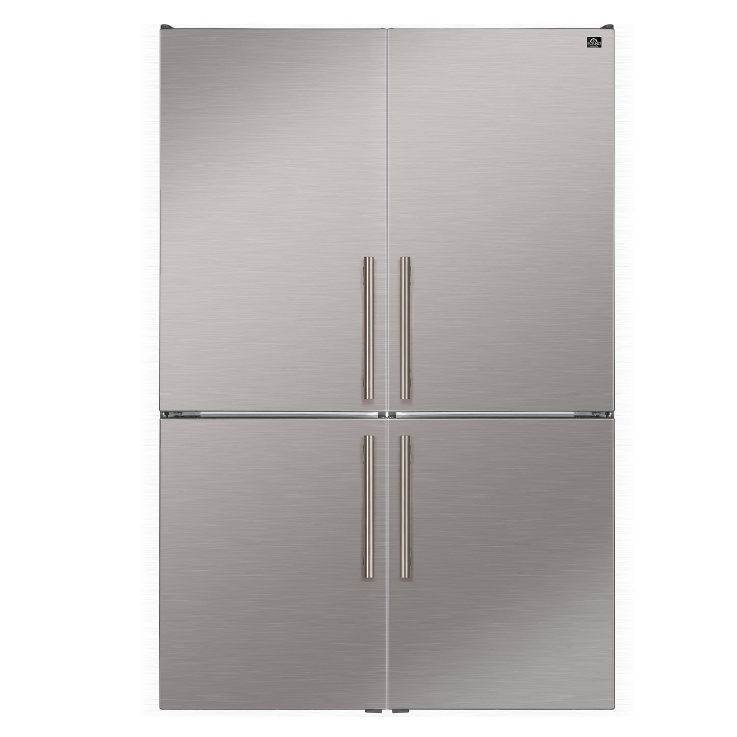 Custodia 48" Bottom Freezer combo, 20.6 cf., Ice Maker, Total No frost, Stainless Steel handles