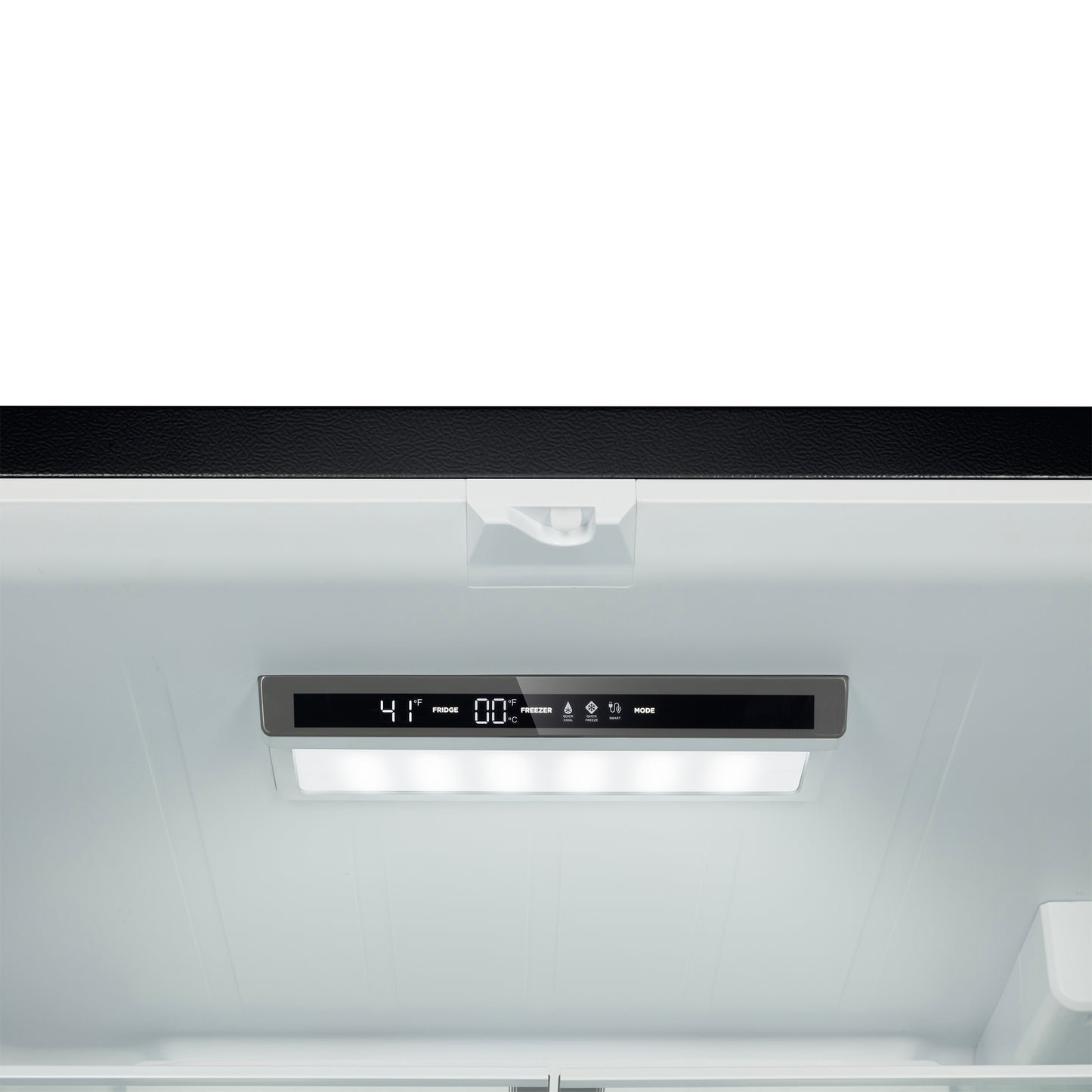 Refrigerador Forno Rivello de 36 pulgadas con puerta francesa en negro con latón antiguo, dispensador de agua interno, hielo filtrado, estantes ajustables, certificación Energy Star