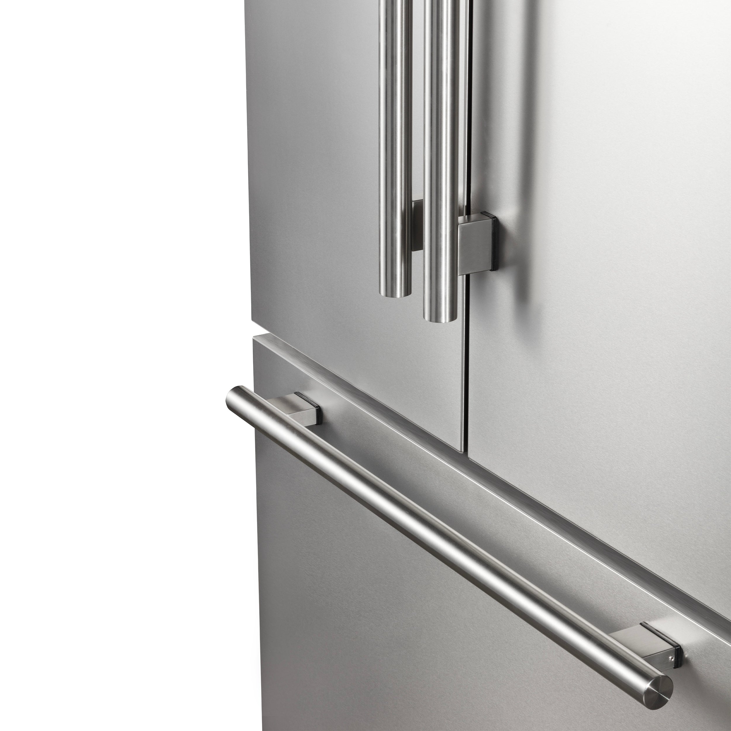 Forno Rivello 36 Inch French Door Refrigerator in Stainless Steel