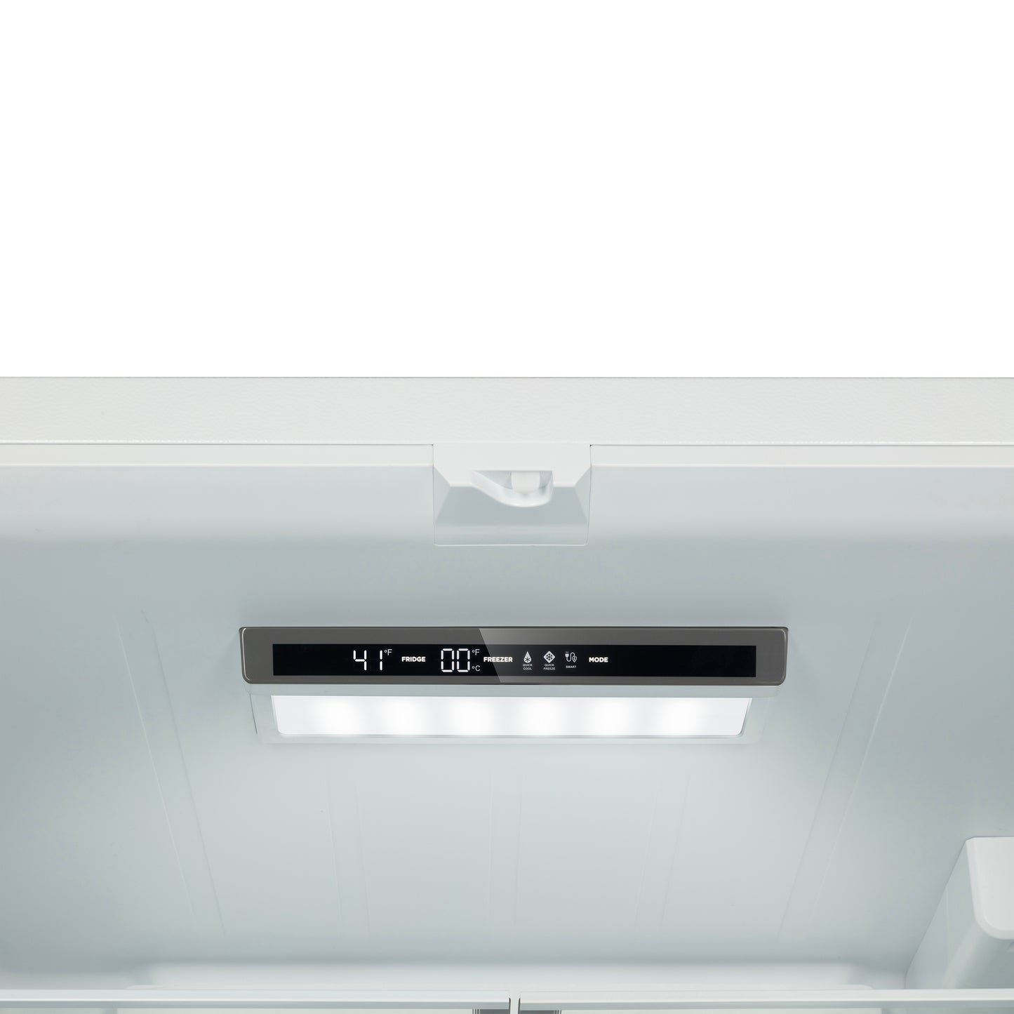 Refrigerador Forno Rivello de 36 pulgadas con puerta francesa en blanco con latón antiguo, dispensador de agua interno, hielo filtrado, estantes ajustables, certificación Energy Star