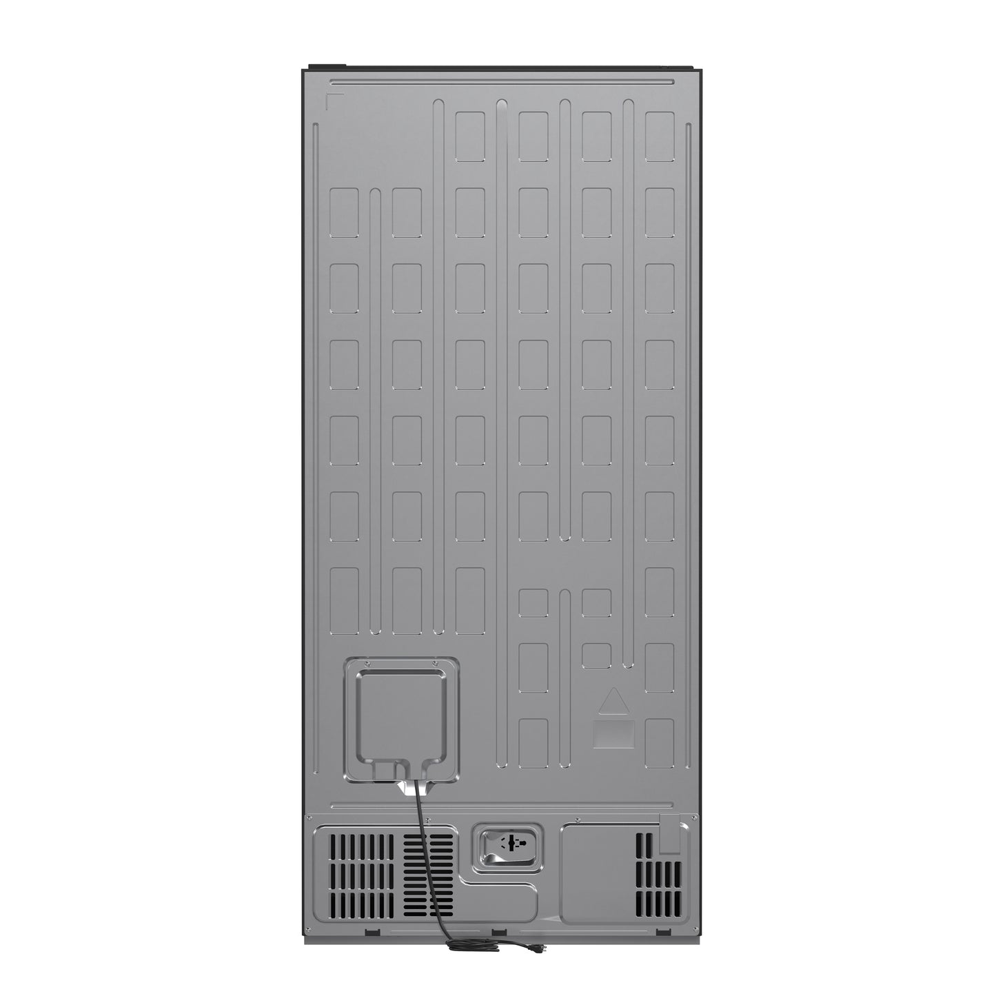 Refrigerador Forno Milano Espresso de 31 pulgadas con congelador inferior, color negro, capacidad de 17.2 pies cúbicos, de bajo consumo