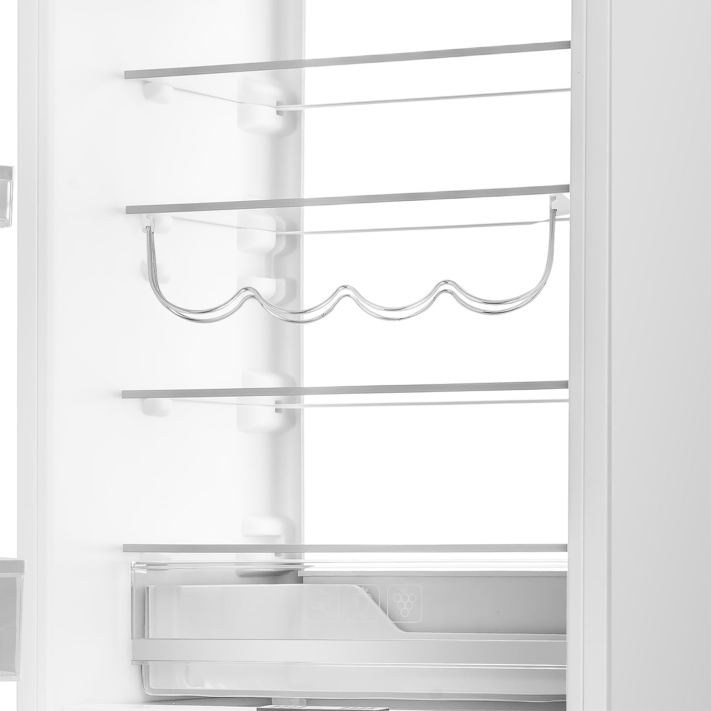 Forno Rivestito 22 Inch Panel Ready Refrigerador con Congelador Inferior, 8.6 cu. ft., Fabricador de Hielo, Total No Frost, Enfriamiento Rápido y Congelación Rápida