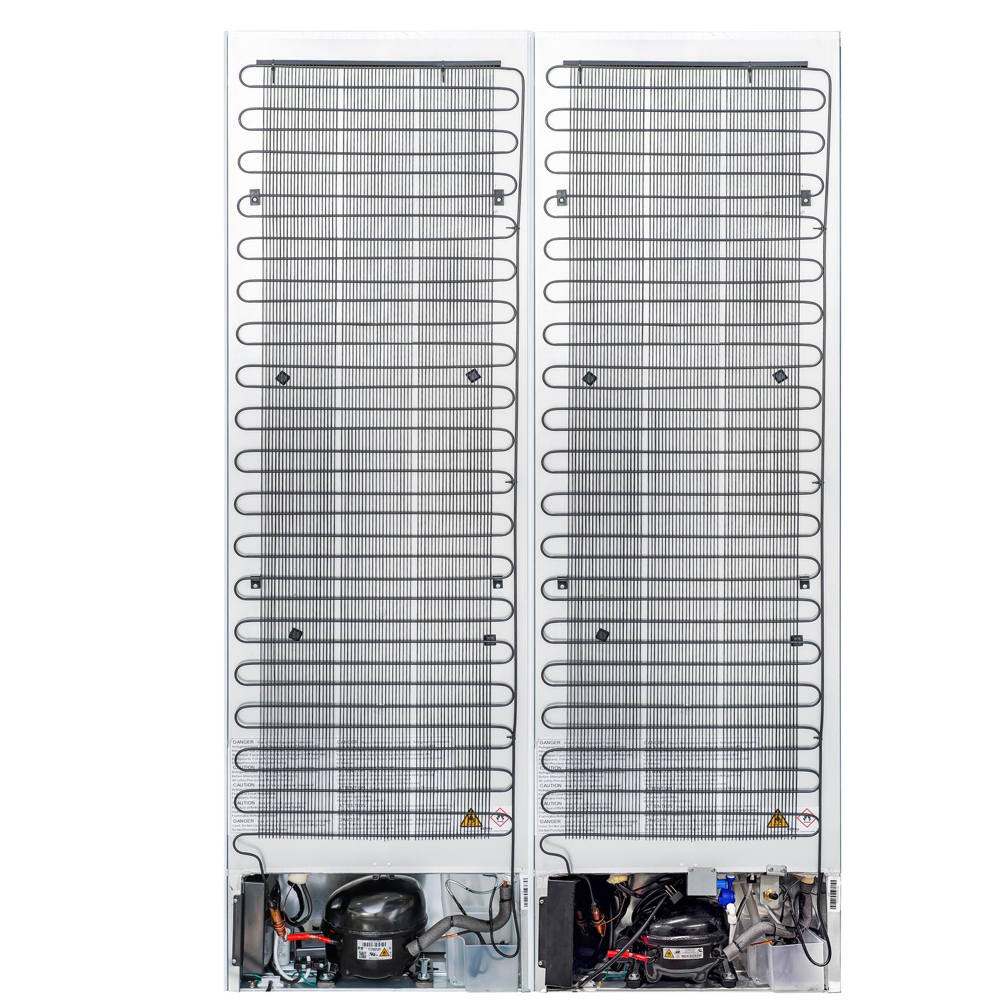 Rivestito 42 Inch Panel Ready Double Bottom Freezer, 16.9 cu. ft., Ice Maker, Total No Frost, Fast Cool & Fast Freeze - Forno Appliances