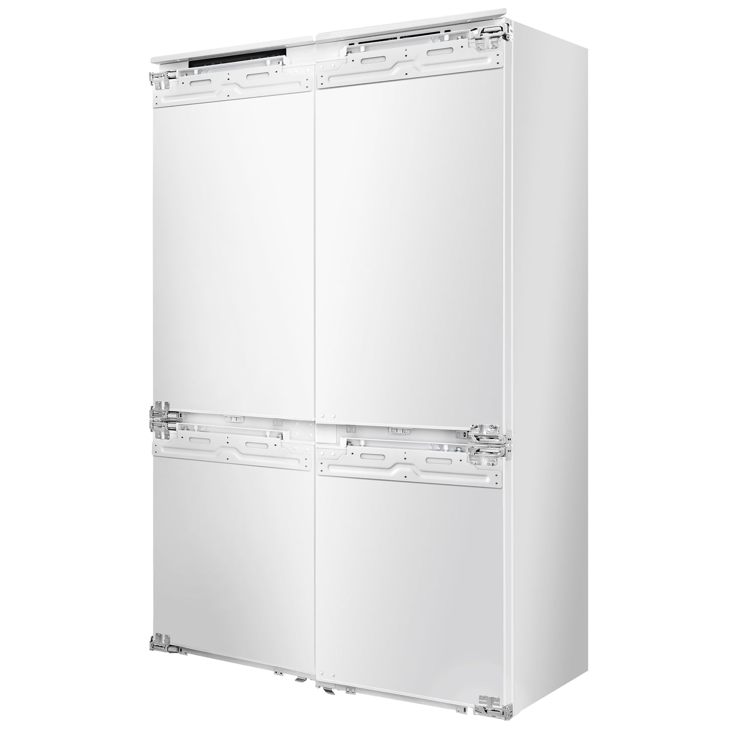 Rivestito 42 Inch Panel Ready Double Bottom Freezer, 16.9 cu. ft., Ice Maker, Total No Frost, Fast Cool & Fast Freeze - Forno Appliances