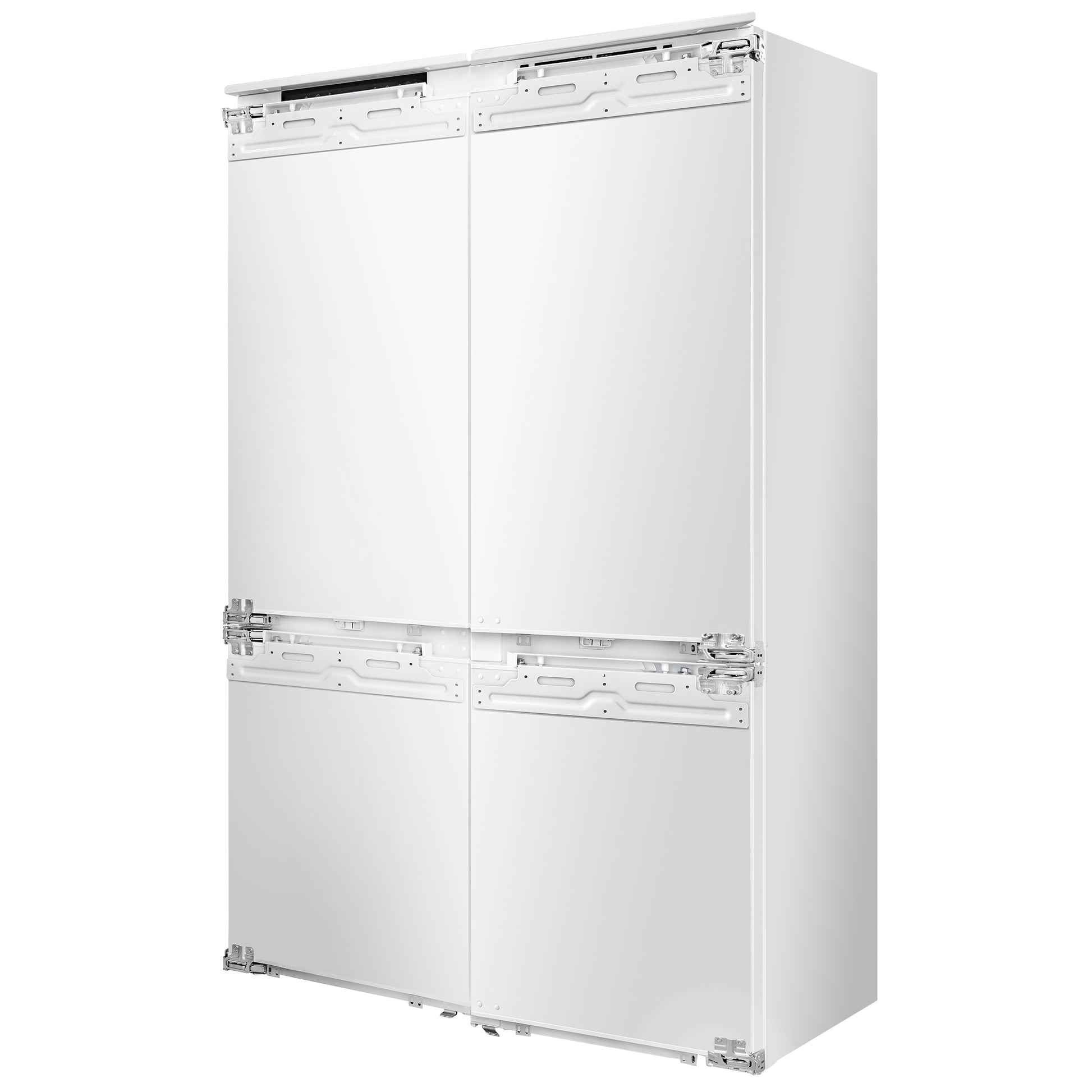 Rivestito 42 Inch Panel Ready Double Bottom Freezer, 16.9 cu. ft., Ice Maker, Total No Frost, Fast Cool & Fast Freeze - Forno Appliances