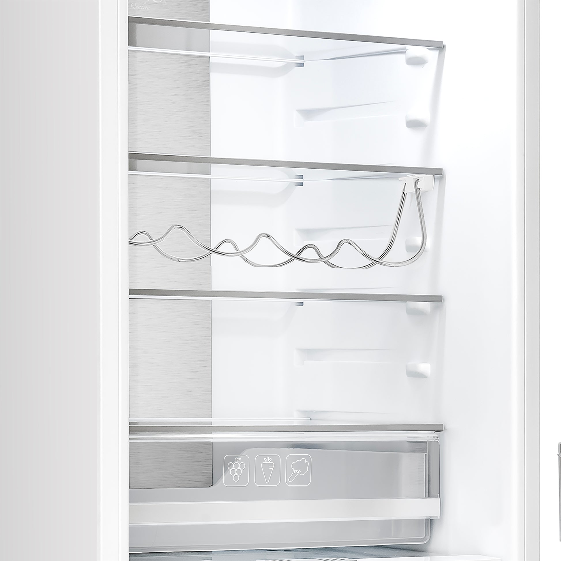 Rivestito 42 Inch Panel Ready Double Bottom Freezer, 16.9 cu. ft., Ice Maker, Total No Frost, Fast Cool & Fast Freeze - Forno Appliances