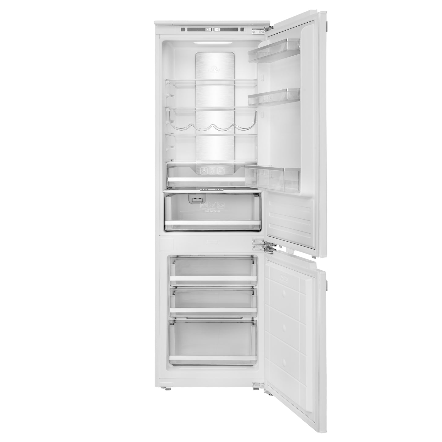 Forno Rivestito Réfrigérateur coffre inférieur encastrable 22 Inch, 8.6 cu. ft., Total No Frost, Refroidissement rapide et congélation rapide