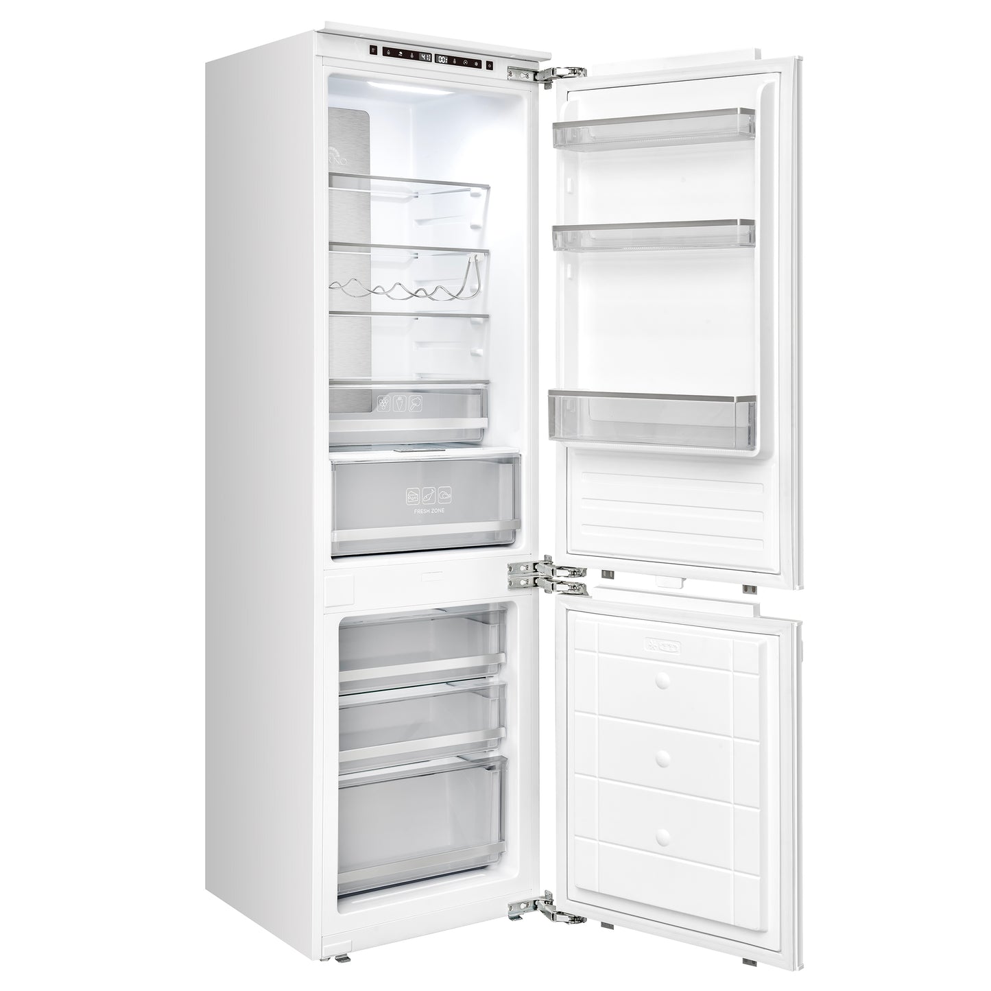 Forno Rivestito Réfrigérateur coffre inférieur encastrable 22 Inch, 8.6 cu. ft., Total No Frost, Refroidissement rapide et congélation rapide