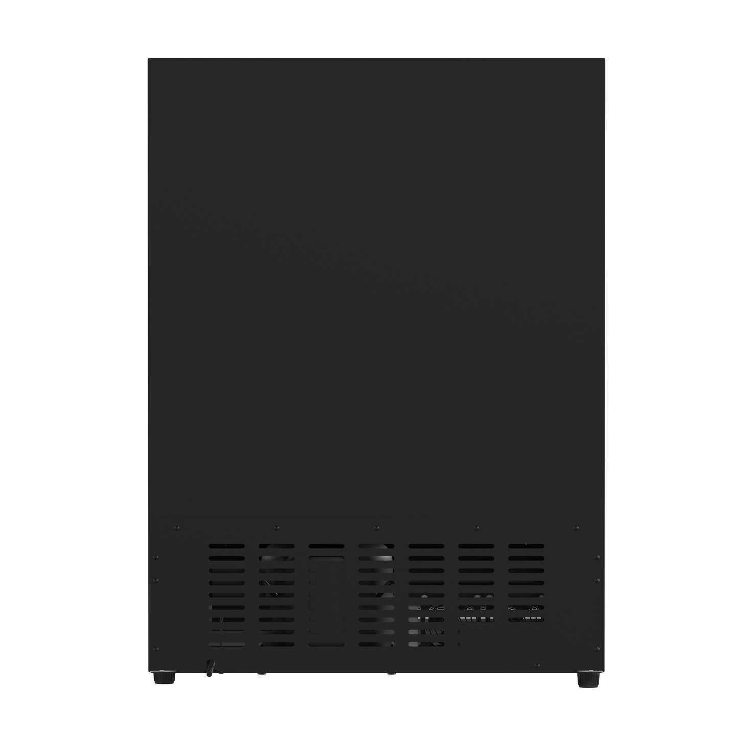 Gabinete de maduración en seco Forno Asciutto de 24 pulgadas, acero inoxidable 304, 4.41 pies cúbicos, iluminación LED, estantes ajustables