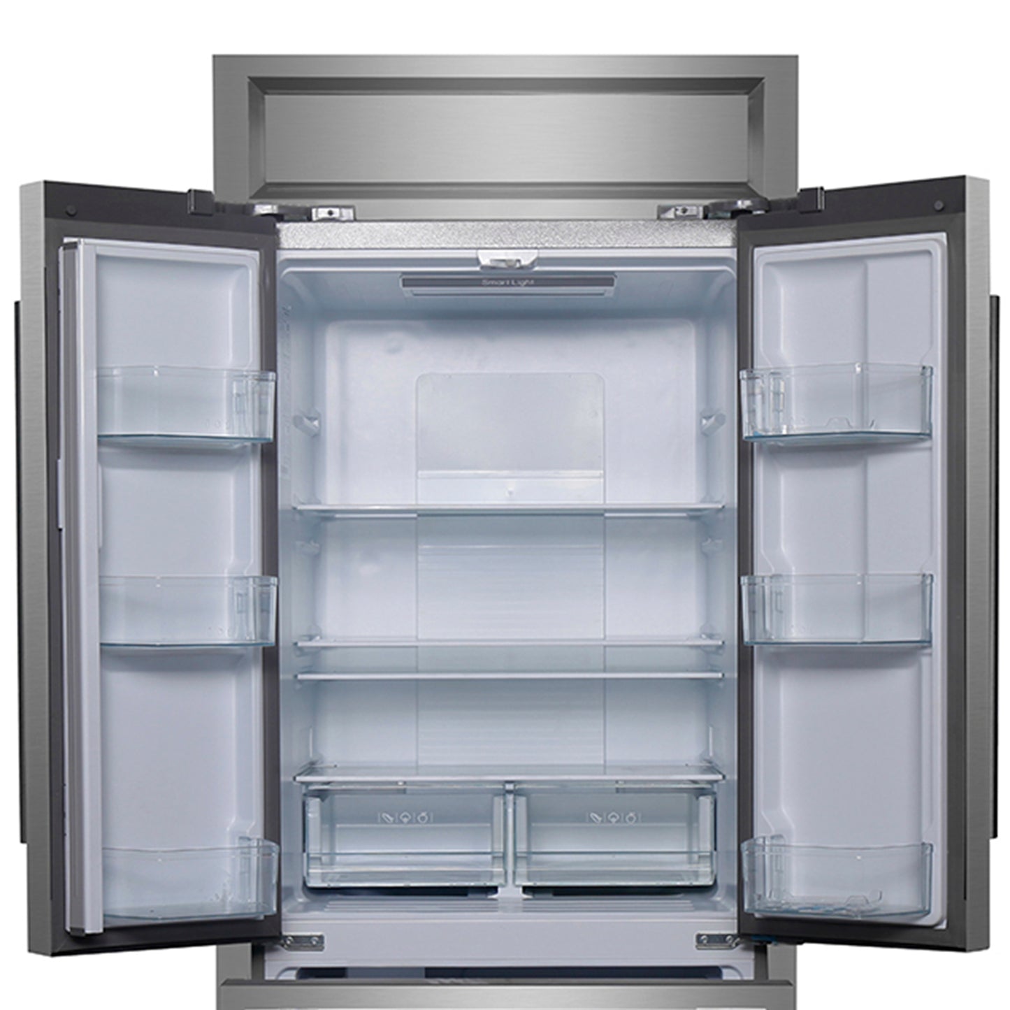 Réfrigérateur Forno Gallipoli à portes françaises de 30 pouces, 17,5 cu.ft Gril décoratif moderne de grande capacité, 86 cm de largeur, en acier inoxydable, technologie No Frost, écoénergétique