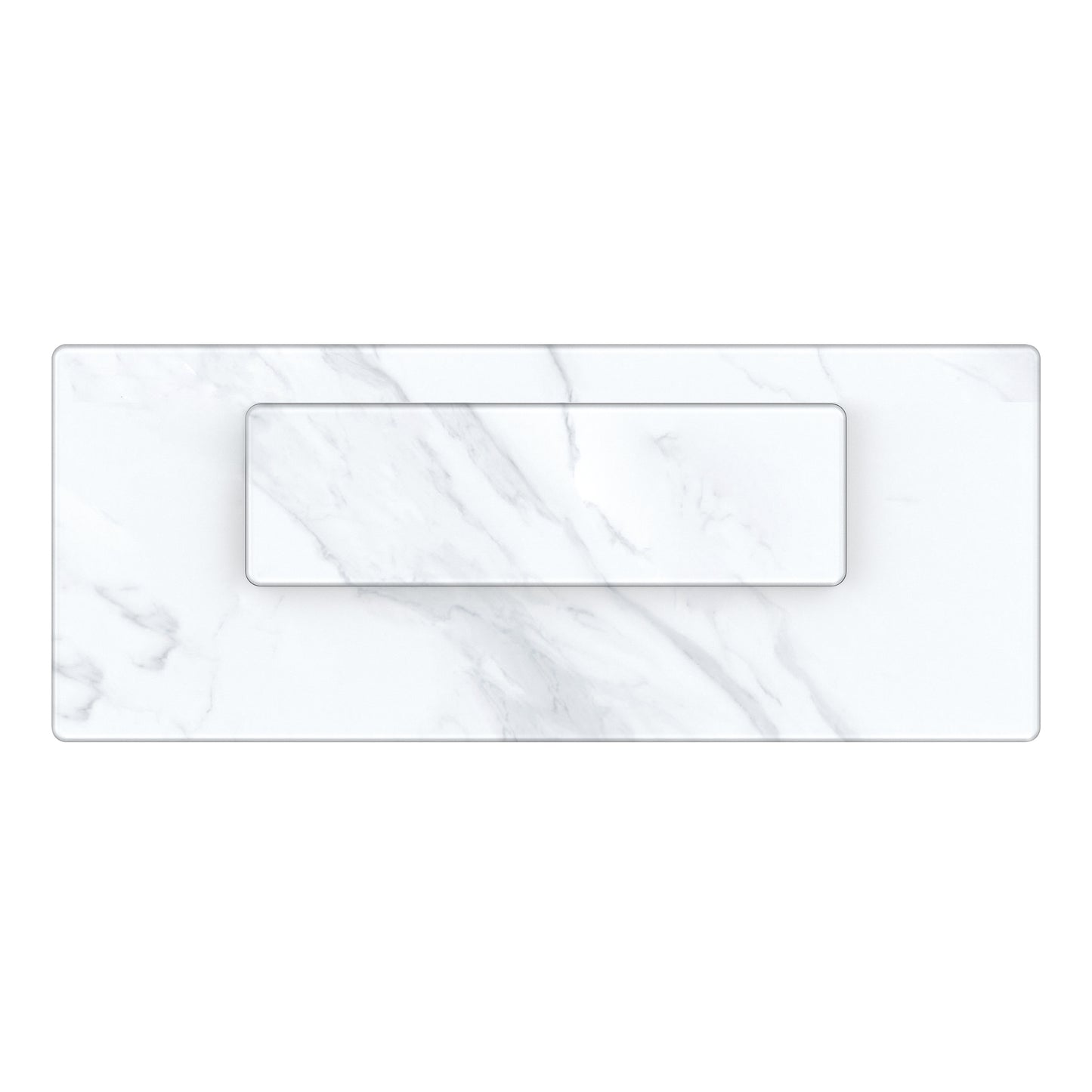 Elevato Smart Bar Table in White, 5.3 cu.ft fridge and freezer with Bluetooth control