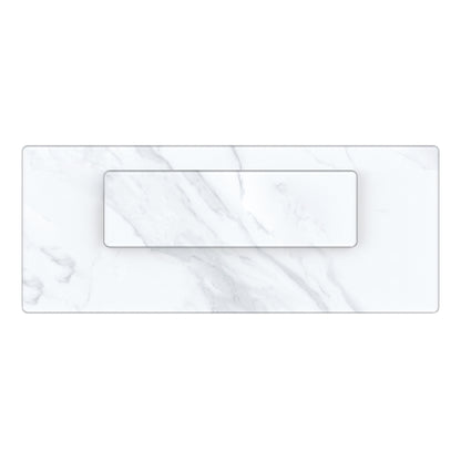 Elevato Smart Bar Table in White, 5.3 cu.ft fridge and freezer with Bluetooth control