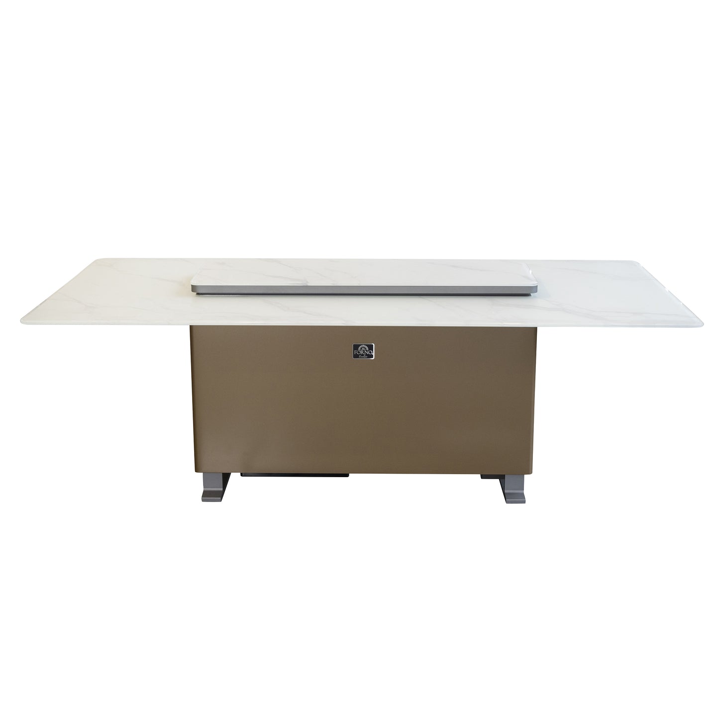 Cinetico Mesa de comedor inteligente en blanco, refrigerador y congelador de 5.3 cu.ft con control Bluetooth