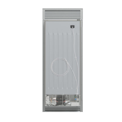 Congelador Forno Fortezza de 32 pulgadas con apertura a la izquierda, parrilla de borde estándar, acero inoxidable, con máquina de hielo automática