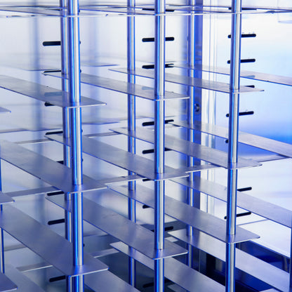 Abruzzo 48" Wine Cooler, Dual Zone, 30 cu.ft., 130 bottles, Display & Service Shelves, Stemware Racks, Rust resistant - Forno Appliances