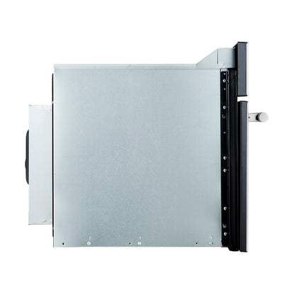 Horno compacto Oliena Espresso White de 30 pulgadas y 1750 vatios y microondas de 1000 vatios, 1,6 pies cúbicos.