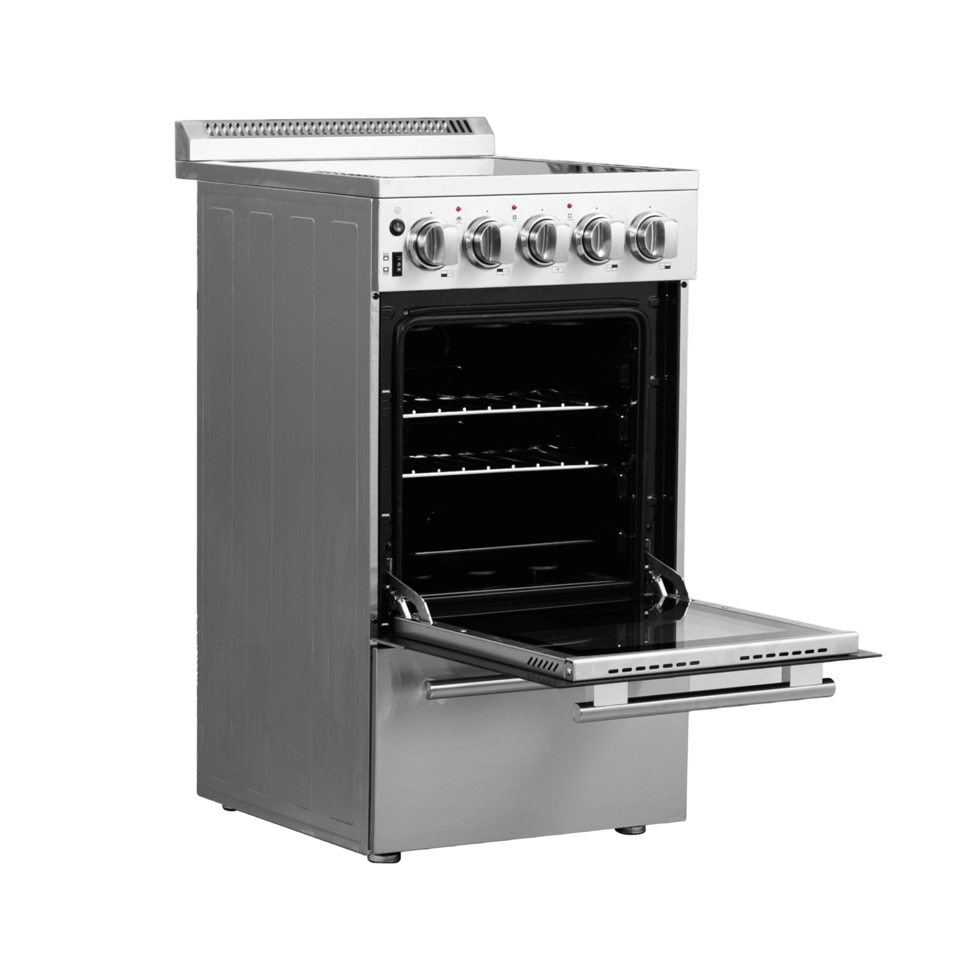 FORNO Pallerano 20" Freestanding Electric Range - Image 4