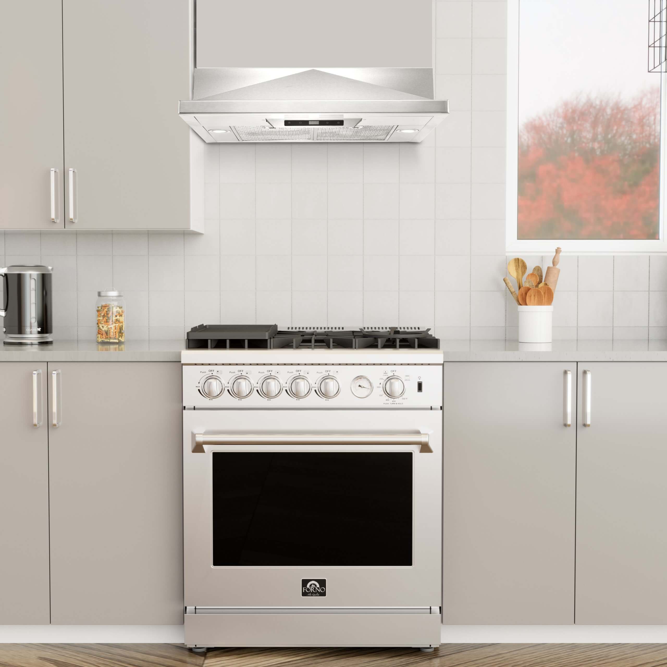 FORNO Lazio 30" Freestanding Gas Range - Image 8