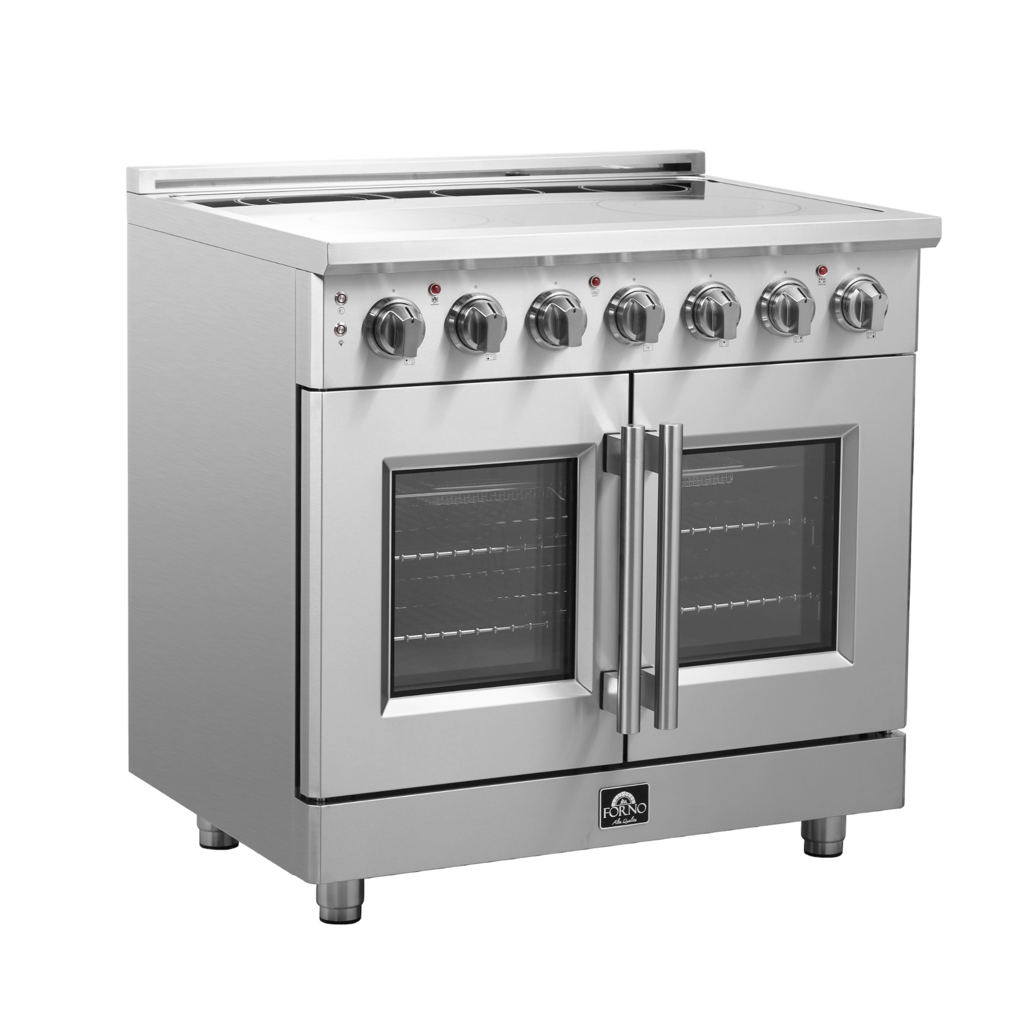 FORNO Massimo 36" Freestanding French Door Electric Range - Image 7