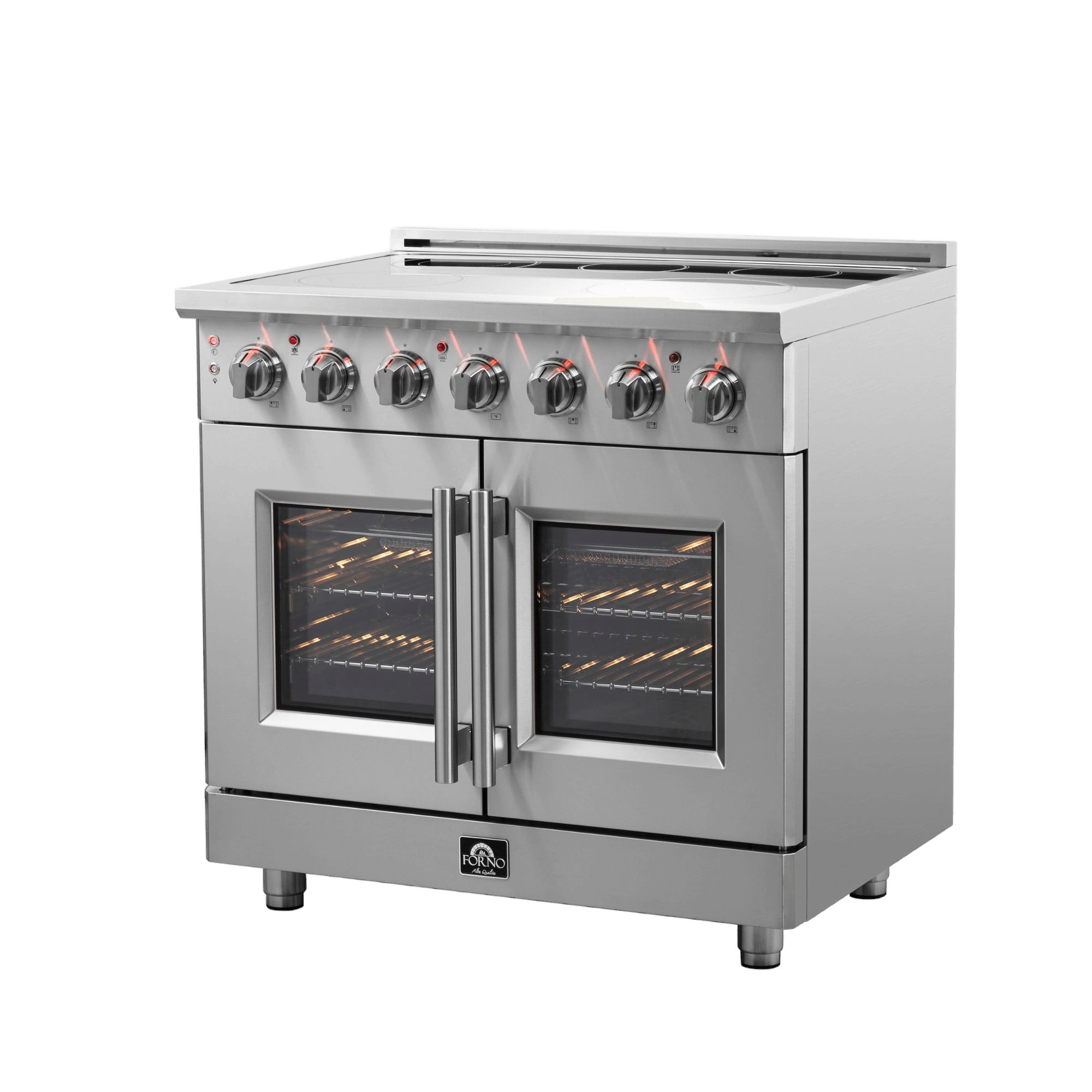 FORNO Massimo 36" Freestanding French Door Electric Range - Image 6